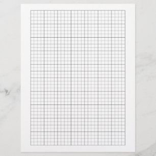1/4 Zoll Graph Paper (4 Quadrate pro Zoll) - Schwa Briefbogen