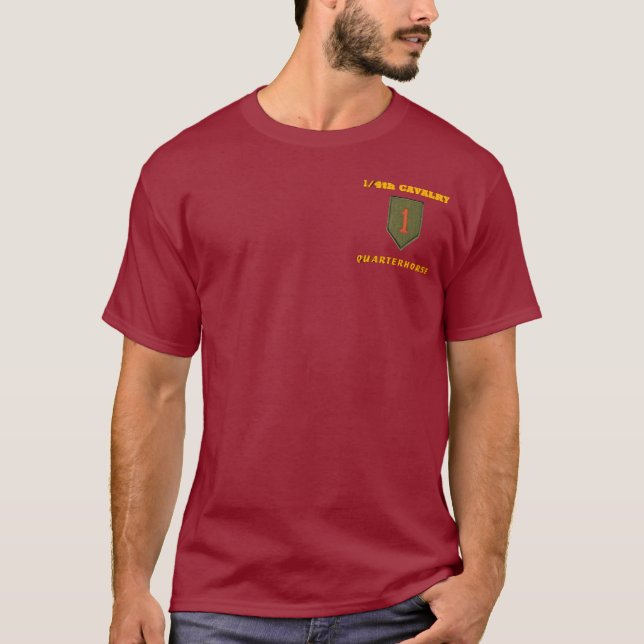 1/4th Shirt der Kavallerie-VSR M48A3 Patton (Vorderseite)