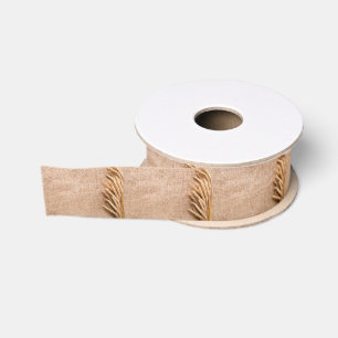 1,5" Getreide-Ribbon-Weizen auf Burlap-Sack-Land Ripsband