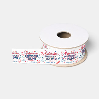 1,5" Grosgrain-Band, das Präsidenten Trump feiert Ripsband