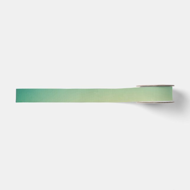 1,5" Grosgrain Ribbon Beach Sunset Palm Tree Strin Ripsband (Vorderseite)