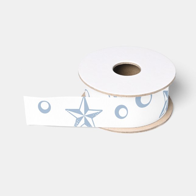 1,5" Grosgrain Ribbon Seepferd Ocean Beach Water Ripsband (Spule)