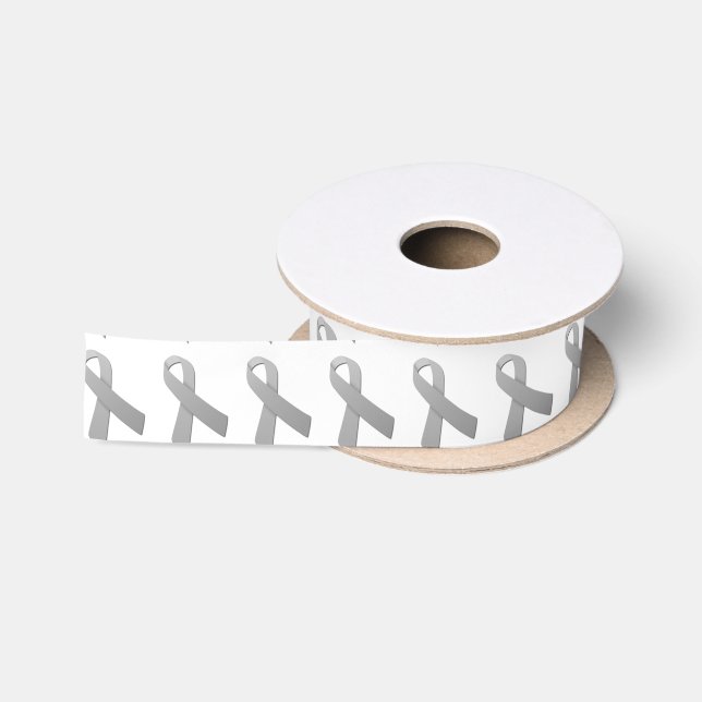 1,5" weit Satin-Hirntumor-Bewusstseins-Band Satinband (Spule)
