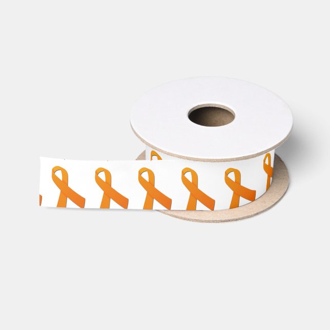 1,5" weit Satin-Nieren-Krebs-Bewusstseins-Band Satinband (Spule)