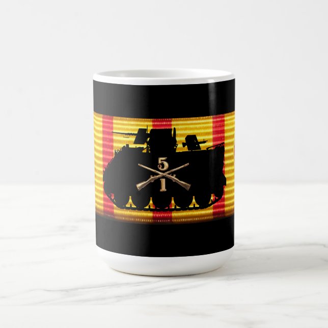 1/5th Infanterie-Vietnam-Service-Band-Tasse Kaffeetasse (Mittel)