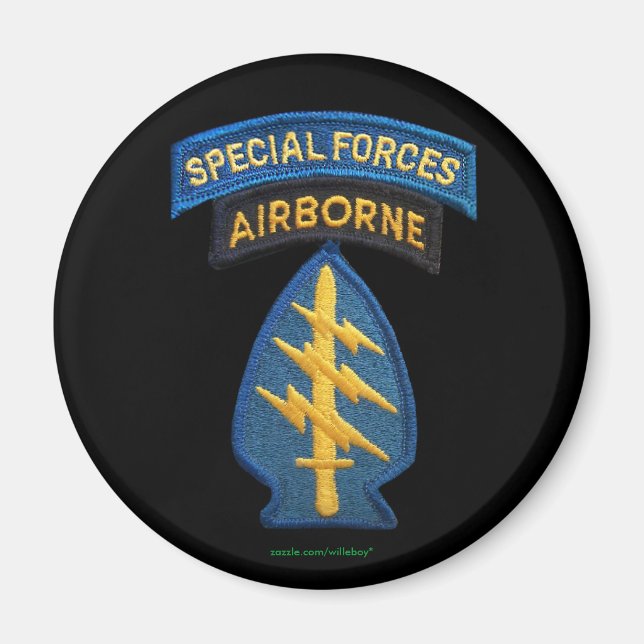 1. 7. Spezialkräfte Flash vet iraq Magnet vfw (Vorne)