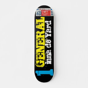 1 ALLGEMEINES INNA DE YARD Skateboard, 7¾ Zoll Dec Skateboard