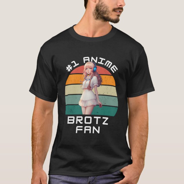 1 Anime Brotz Ga Kawaii Anime Fan T-Shirt (Vorderseite)