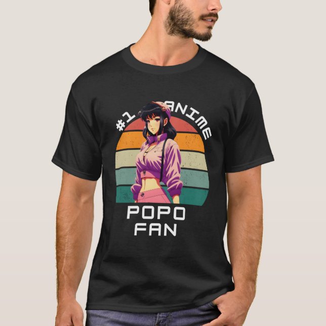 1 Anime Popo Ga Kawaii Beautiful T-Shirt (Vorderseite)