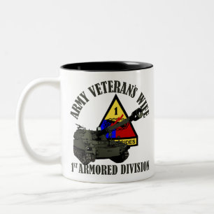 1. ANZEIGE stolze Ehefrau Zweifarbige Tasse