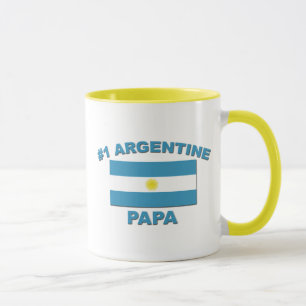 #1 Argentinien Papa Tasse