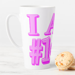 "#1 AUSWAHL" Niedliches Ausdrucksdesign. Jetzt kau Milchtasse
