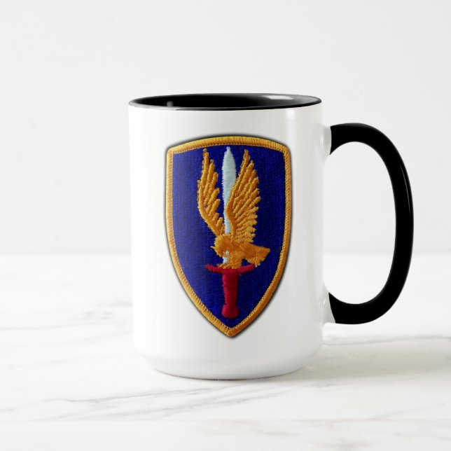 1. Aviation AVN BDE Veterans Veterans Vets Tasse (Rechts)