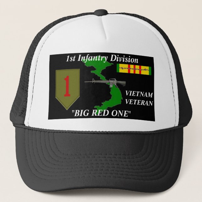 1. Ball-Kappen des Infanteriedivision-" großen Truckerkappe (Vorderseite)
