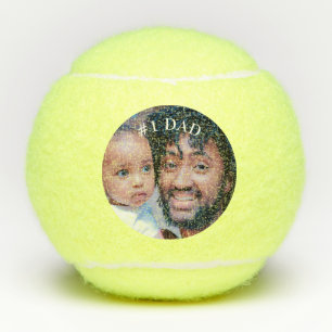 #1 BALLES DE TENNIS DE Photo Personnalisée PAR DAD