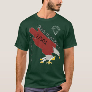 1. Bataillon 501. Fallschirmjäger-Adler T-Shirt