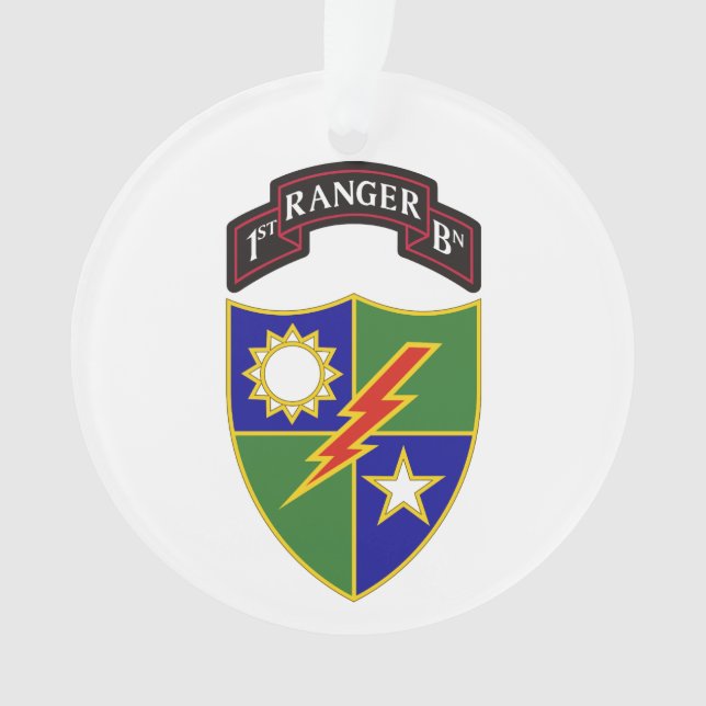 1. Bataillon - 75. Förster-Regiment-Verzierung Ornament (Vorderseite)