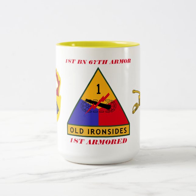 1. BATTALION 67. ARMOR 1. ARMORIERTE TASSE (Mittel)