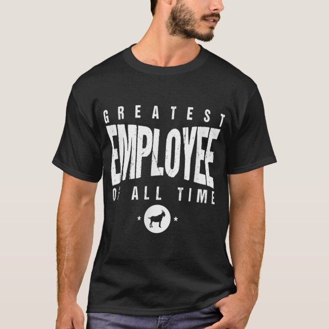1 Bester Mitarbeiter aller Mitarbeiter 1 T-Shirt (Vorderseite)