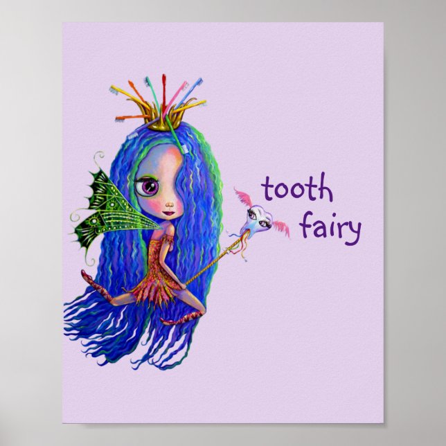 1. Besuch von der Tooth Fairy Niedlich Big Eye Dol Poster (Vorne)
