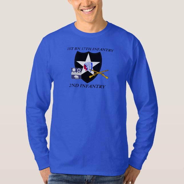 1. BN 17. INFANTRIE 2. INFANTRIEDIVISION SHIRT (Vorderseite)