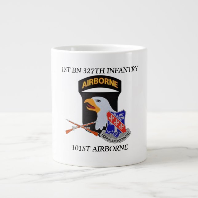 1. BN 327. INFANTRIE 101. IM FLUGZEUG JUMBO-TASSE (Vorderseite)