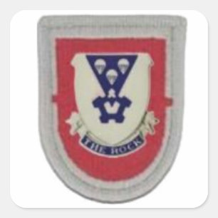 1. BN 503D INFANTRY BERET FLASH/DUI STICKERS