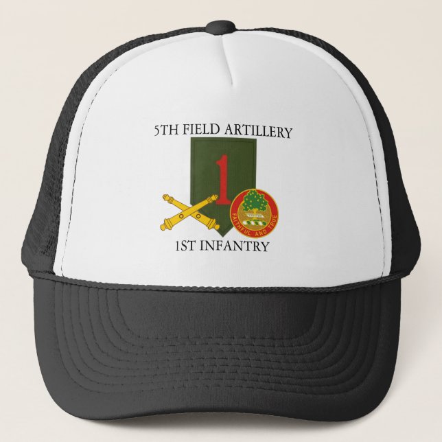1. Bn-5. Feld-Artillerie-Hut Truckerkappe (Vorderseite)