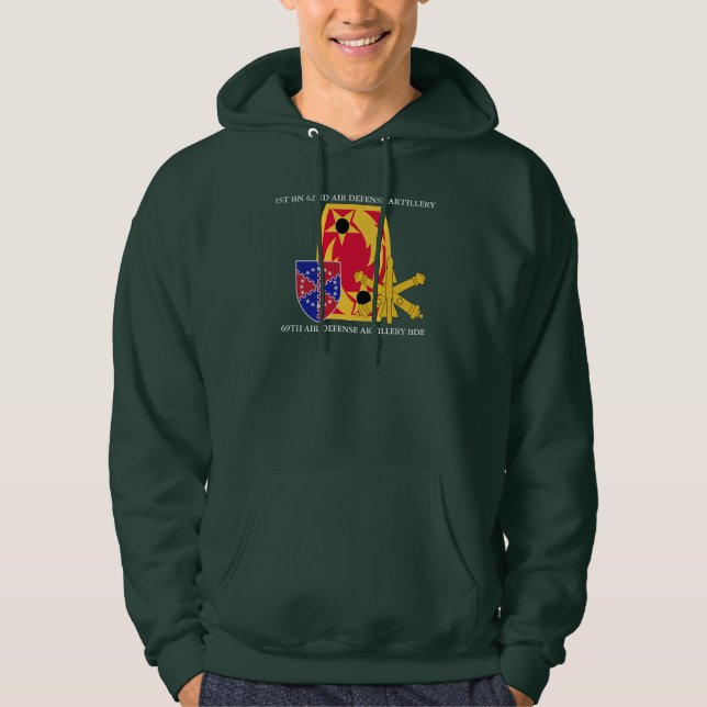 1. BN 62ND LUFTVERTEIDIGUNG ARTIKEL 69TH LUFTVERTE HOODIE (Vorderseite)
