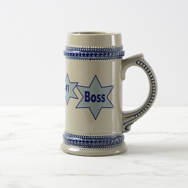 #1 Boss Stein Bierglas (Rechts)