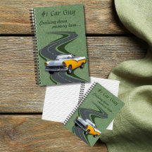 #1 Car Guy Carnet de voiture classique