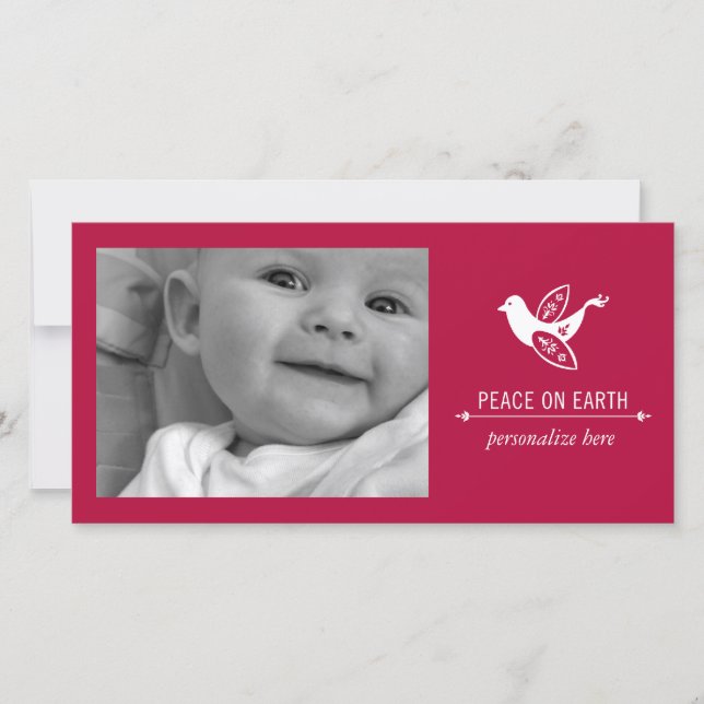 1 carte photo horizontal (Devant)