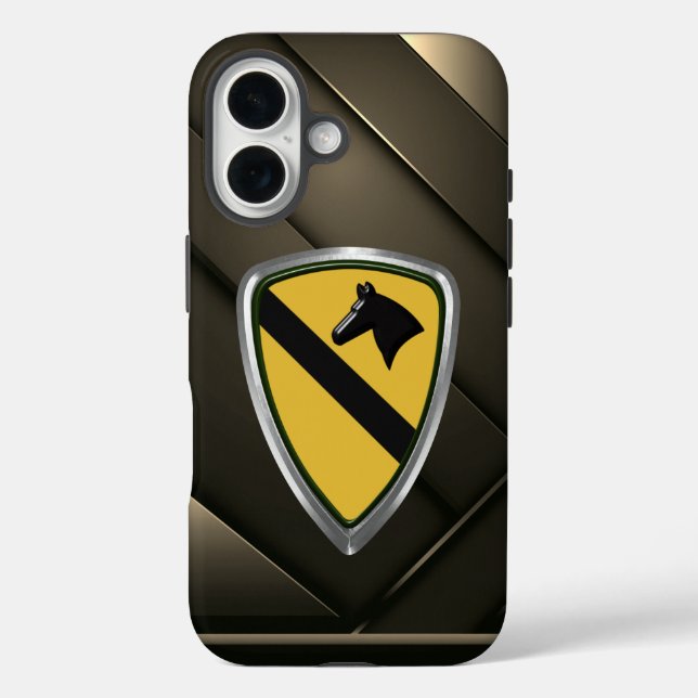 1. CAV-Abteilung iPhone 16 Hülle (Rückseite)