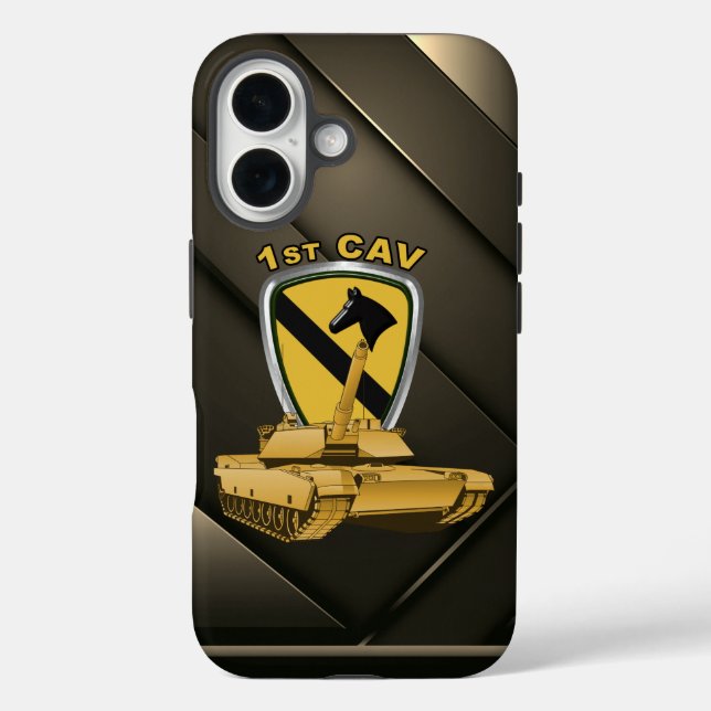 1. CAV-Abteilung iPhone 16 Hülle (Rückseite)