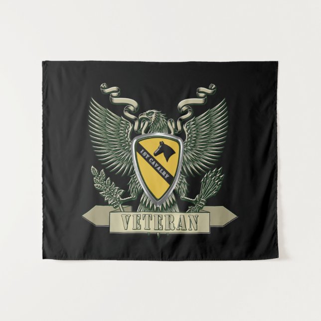 1. CAV-Abteilung Wandteppich (Vorderseite (Horizontal))