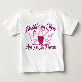 1. Cav Daddys Prinzessin Baby T-shirt