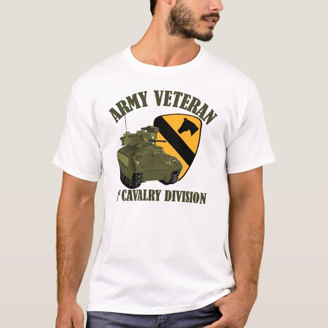 1. Cav Tierarzt - Bradley T-Shirt (Vorderseite)