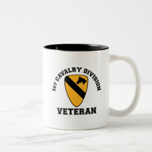 1. Cav Tierarzt - Uni-Art Zweifarbige Tasse