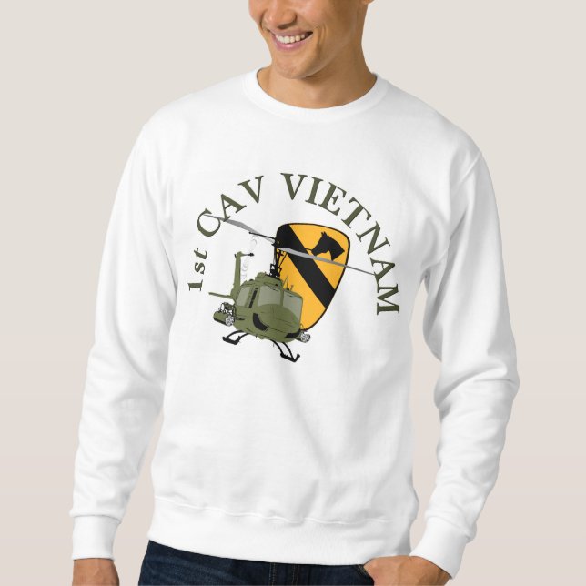 1. Cav Vietnam Sweatshirt (Vorderseite)