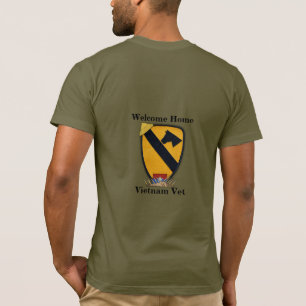 1. Cavalry Cav Airmobile Erste-Team Veteranen T-Shirt