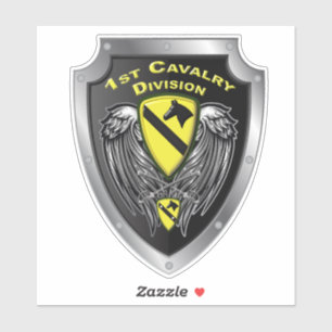 1. Cavalry Division "First Team" Aufkleber