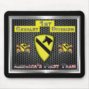  1. Cavalry-Division  Mousepad