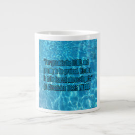 1 Chronik 16:25 WEBU Mug Jumbo-Tasse