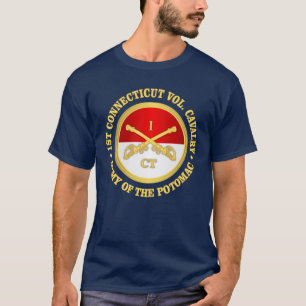1. Connecticut-Kavallerie (rd) T-Shirt