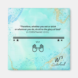 1 Cor 10:31 Magnet