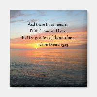 1 CORINTHIANS 13:13 SONNENRISE-FOTO