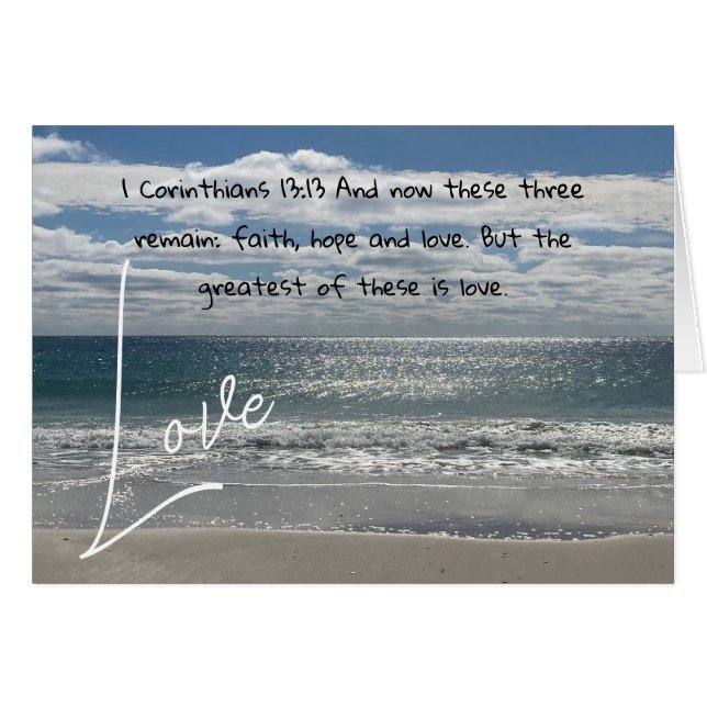 1 Corinthiens 13:13 (Devant horizontal)