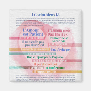 1 Corinthiens 13, Hymne à l’Amour Magnet