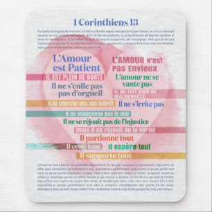 1 Corinthiens 13, Hymne à l’Amour Mousepad