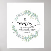 1 corintios 13, El amort Póster